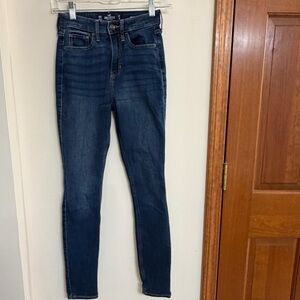 Hollister Dark Blue Skinny Jeans